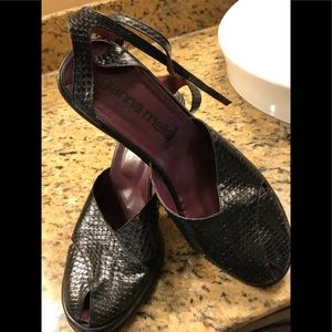 gianna meliani leather vintage sandals